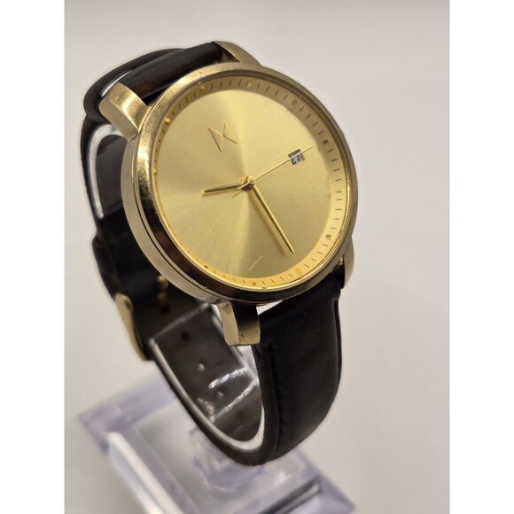 MVMT F16 Gold Tone Ladies\' 38mm Watch. New Battery main image 11